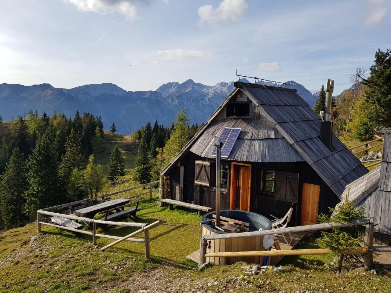 Chalet Zlatica Velika Planina Stahovica Extérieur photo